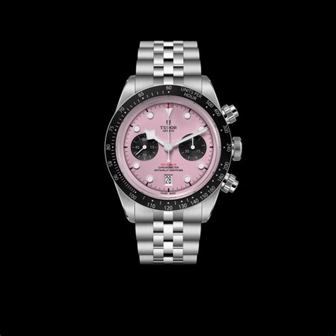 tudor chrono pink qr code